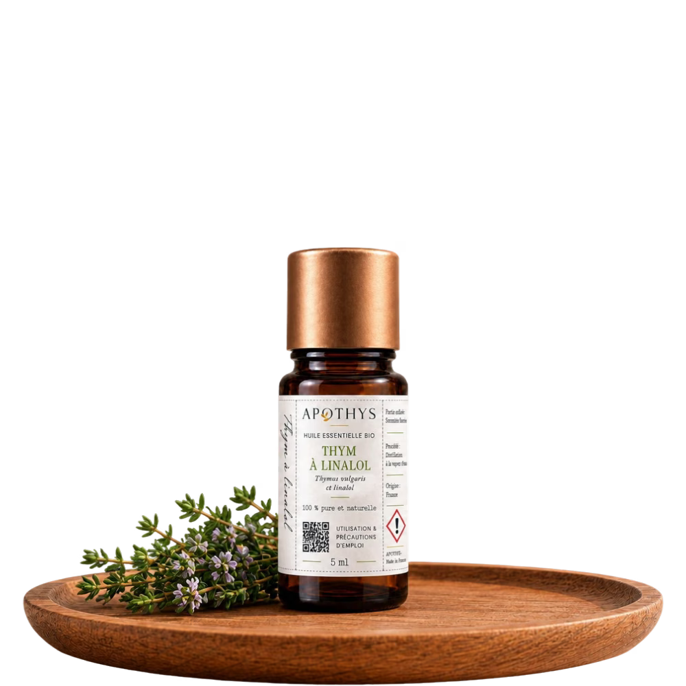 Huile essentielle bio - Thym à Linalol