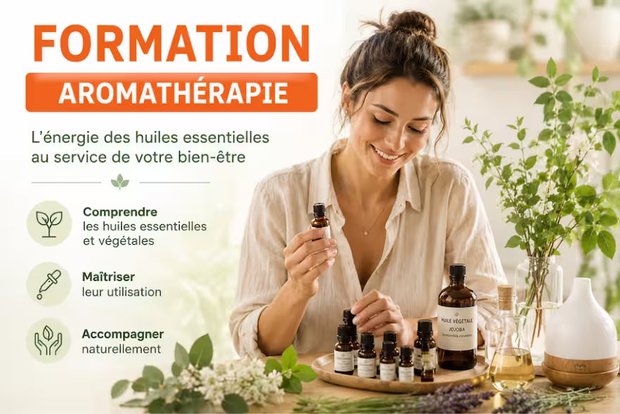 Formation - Praticien conseiller en aromathérapie