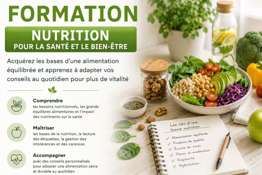 Formation – Conseiller·ère en nutrition et bien-être