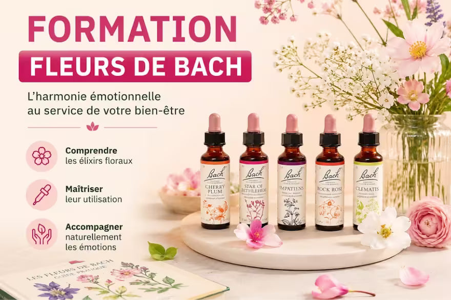 Formation - Fleurs de bach et aromathérapie