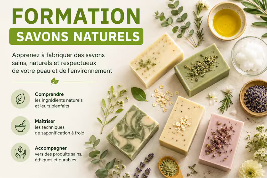 Formation - Fabriquer des savons